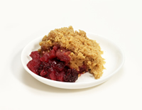 Apple, Blackberry And Cinnamon Crumble